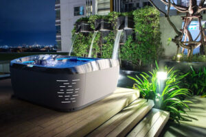 Cпа бассейн Jacuzzi J575 waterfall 5