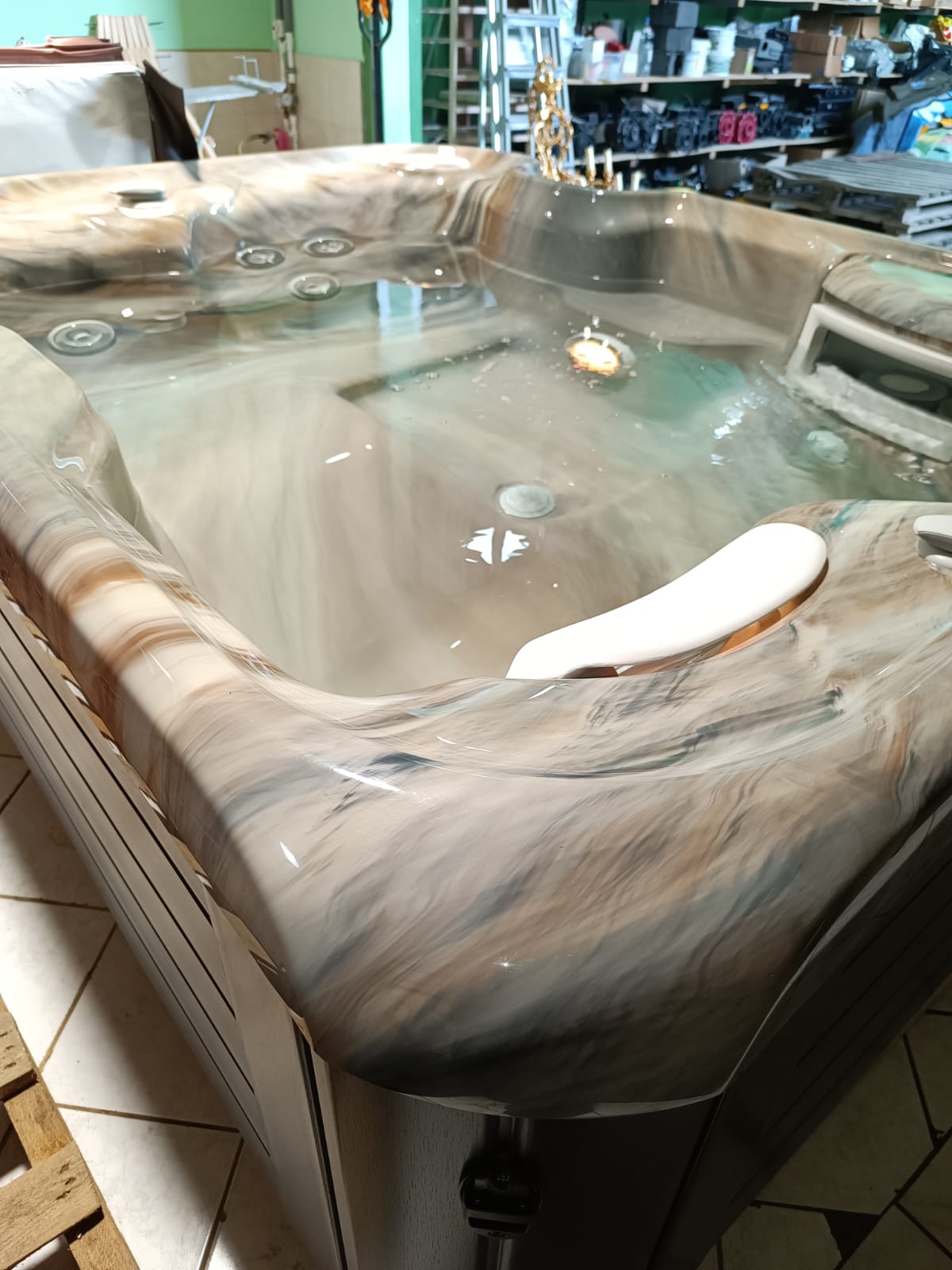 РАСПРОДАЖА Уличный бассейн HotSpring Spa Jetsetter